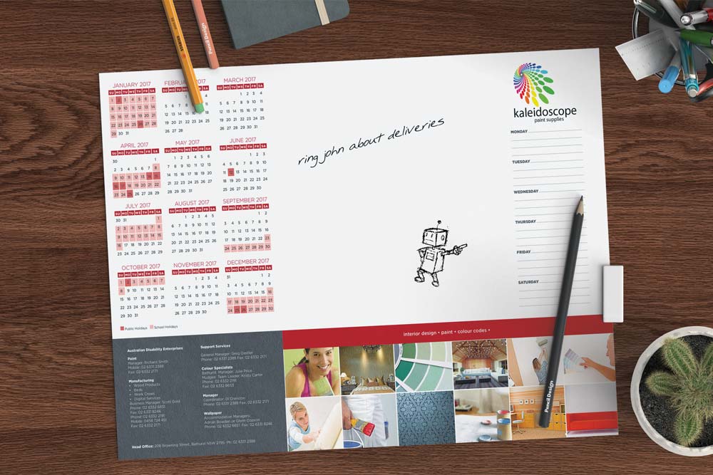 Calendars, Diaries & Deskpads
